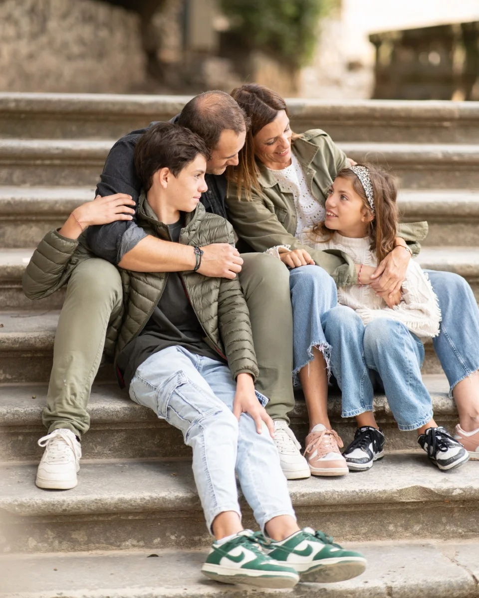 Photographie de famille, source d'inspiration pour les créations Deuxbrins et le lien émotionnel